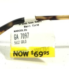 Gant Sunglasses GA7097 32N Gold Aviator Frames with Gray Lenses 56-12-145