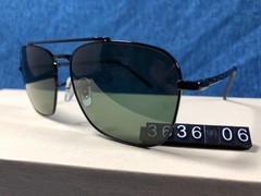 Ray-Ban RB3636 New Caravan Sunglasses Black Frame 58/14 Green Lens 140MM