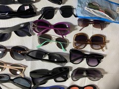 Lot of 71 Mixed Sunglasses & Frames Men’s Women’s Kids Assorted Styles Sizes Col