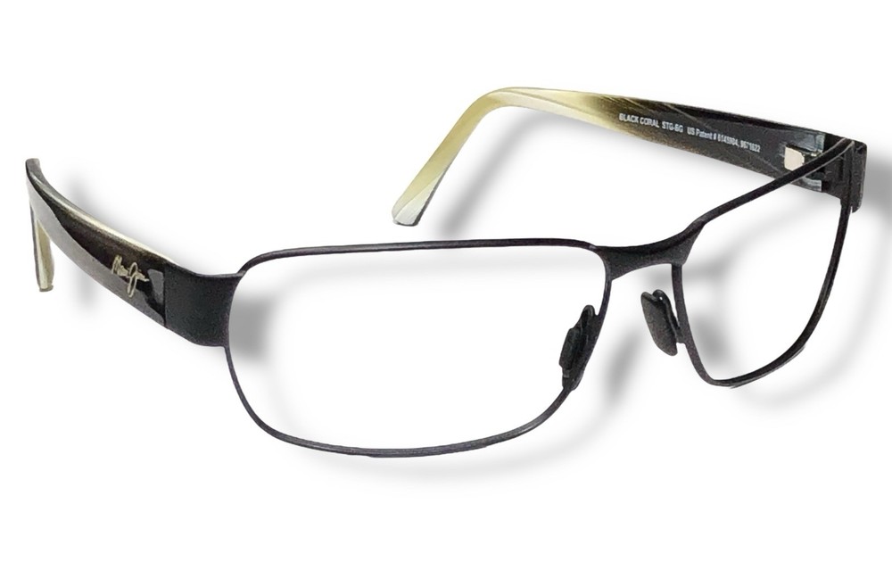 Maui Jim Black Coral MJ 249 2M Matte Black Sunglasses Frame Only 65-16mm