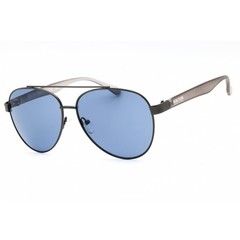 Kenneth Cole Reaction Men’s Sunglasses Shiny Gunmetal Frame Blue Lens KC1394 08V
