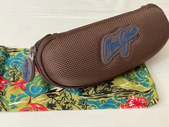 Maui Jim Sunglasses Eyewear Sun Protection 57-18-133 MJ715-06 Made in Japan Case