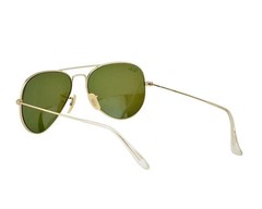 Ray-Ban Sunglasses RB3025 Aviator Flash Gold Frame Blue Flash Lenses 58mm Unisex