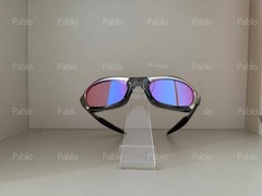 Vintage Oakley Splice Red Sunglasses Sliver Frame Gorpcore Style