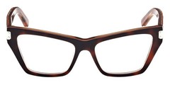 MCM MW5005 056 Shiny Tortoise Square Cateye Eyeglasses 53-16-140 RX