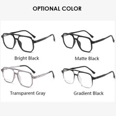 3 in 1 Magnetic Clip On Polarized Sunglasses Men Square Fashion Glasses Frames