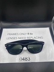 Ray-Ban ‘New Wayfarer’ RB2132 901/58 3N Black Sunglasses 55-18