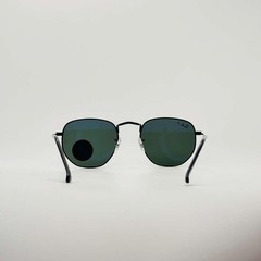 RAY BAN RB3548N 002 58 Black Hexagonal 51 mm Unisex Polarized Sunglasses