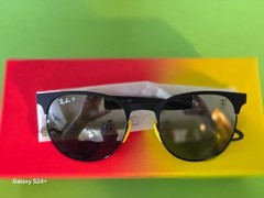 Ray-Ban Scuderia Ferrari RB8327M 410A3 53 Chromance Polarized Sunglasses Ltd 710