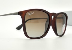 Ray-Ban 54mm Chris Brown Polarized Sunglasses Gradient Sunglasses – Brown RB4187