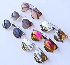 NEW Large Aviator Mirror So Reflected Famous Hipster Glasses Sunglasses 10096 IT