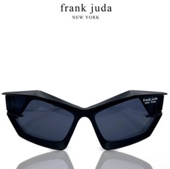 Designer Brand FJNY Futuristic Black Sunglasses Alien Future Modern Italy Men