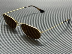 RAY BAN RB3947 001 33 Arista Gold Brown Unisex 57 mm Sunglasses
