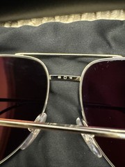 Cartier CT0110S 011 Pilot Aviator Sunglasses Ruthenium Gray 60-14 New Box