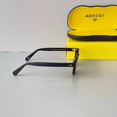 Moscot Lemtosh Black Frame Blue Lens Sunglasses Handmade Unisex