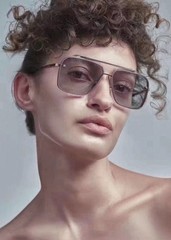 DITA Mach Six DTS121 Luxury Sunglasses Rose Gold Black Square Aviator 62-12-140