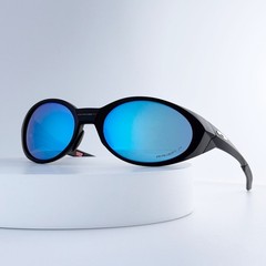Oakley Eye Jacket Redux OO9438 Black Frame Ice Blue Lens Sunglasses