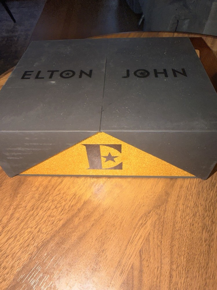 Elton John Master Collections Limited Edition Sunglasses Men W/box Authenticity
