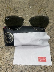 Ray-Ban Ray Ban Aviator Sunglasses Gold maverick’s