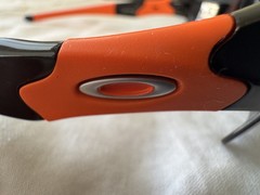 Oakley Flak Jacket Black And Orange SF Giants Sunglasses, excellent condition