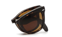 Ray-Ban RB4105 Folding WAYFARER 710/51 Tortoise Brown Lenses 50mm