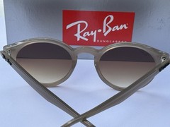 NEW Ray-Ban RB2180 6166/13 Polished Light Brown / Gradient Brown Sunglasses 49mm