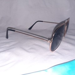 New EBAY Sunglasses Mens Shades Aviator Shape Metal Frame with Cloth Bag Eyeware