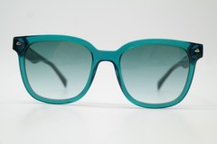 Hickmann HIY9005 Green Gold Oval Sunglasses New