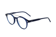 Tod’s Unisex 49mm Shiny Blue Opticals TO0287-090-49