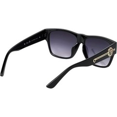 Flat Top Sunglasses Black Lens Street Wear Trendy Shades Hip Hop Outdoor Lentes