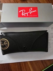 Ray-Ban Original Wayfarer Sunglasses – Black/Green Polarized 58mm (RB2140 901/58