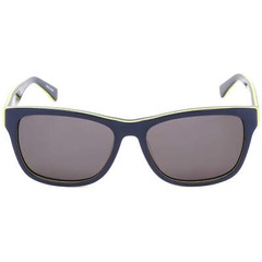Lacoste Unisex Sunglasses Blue and Yellow Rectangular Plastic Frame L683S 414