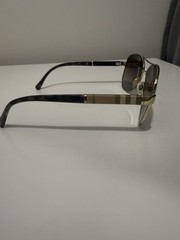 Men’s Aviator Sunglasses Gold Metal Frame, Gray Lenses, Solid Pattern