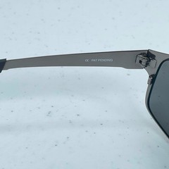 Maui Jim Topsail Sunglass Frames MJ-505-02 Gunmetal Stainless Steel Frames Only