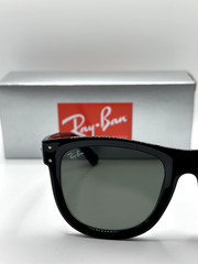 Ray-Ban RB R0501S BOYFRIEND REVERSE 6677/VR 56-18 145 3N G-15 Green Lenses