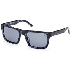 Timberland Men’s Sunglasses Havana/Other Acetate Square Full Rim TB00042 5556D