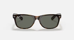 Ray-Ban RB2132 902/58 Wayfarer 52mm Polarized Sunglasses Polished Tortoise NEW