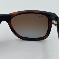 Ray Ban Justin Classic Matte Havana Sunglasses Polarized Square Italy