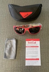 Bolle Vibe Sunglasses – 12136 – Matte Red Canadian w/ solid Gray TNS Lenss
