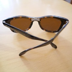 Ray-Ban RB4105 Folding Wayfarer Sunglasses Brown 50×22