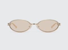 NEW Gentle Monster KARINA Veggie Collection Oatt 031 Gold Brown Authentic