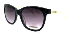 NEW FLOWER 1003 SOPHIE 001 BLACK&IVORY AUTHENTIC SUNGLASSES 55-18-135