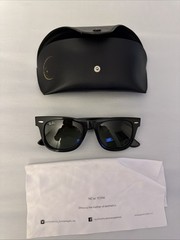 Ray-Ban Original Wayfarer Classic RB2140 901 50-22 Sunglasses Black G-15-USED