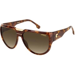 Carrera Unisex Sunglasses Havana Plastic Browline Full Rim CARRERA FLAGLAB 13 86