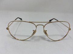 Ray Ban Sunglasses Frame ITALY METAL AVIATOR RB3025 001/M2 58mm Gold V772