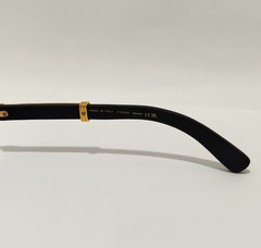 Big C Wires Buffalo Horns Diamond Cut Lenses Wooden Buffs Men’s Women’s Eyewear