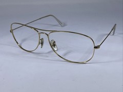 RAY-BAN COCKPIT RB3362 001 Gold Aviator Sunglasses Frame 59-14mm