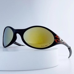 Oakley X Brain dead eye Jacket Black Frame Yellow Lens Y2K StreetwearIN BOX