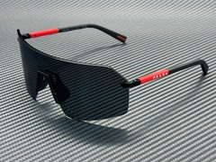 PRADA LINEA ROSSA PS B50S 1BO06F Black Dark Grey Men’s 70 mm Sunglasses