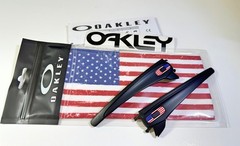 New Oakley Fuel Cell OO9096 • USA Stems w Flag Icons & USA Microbag + Decal